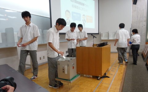 選挙について学ぶ出前講座