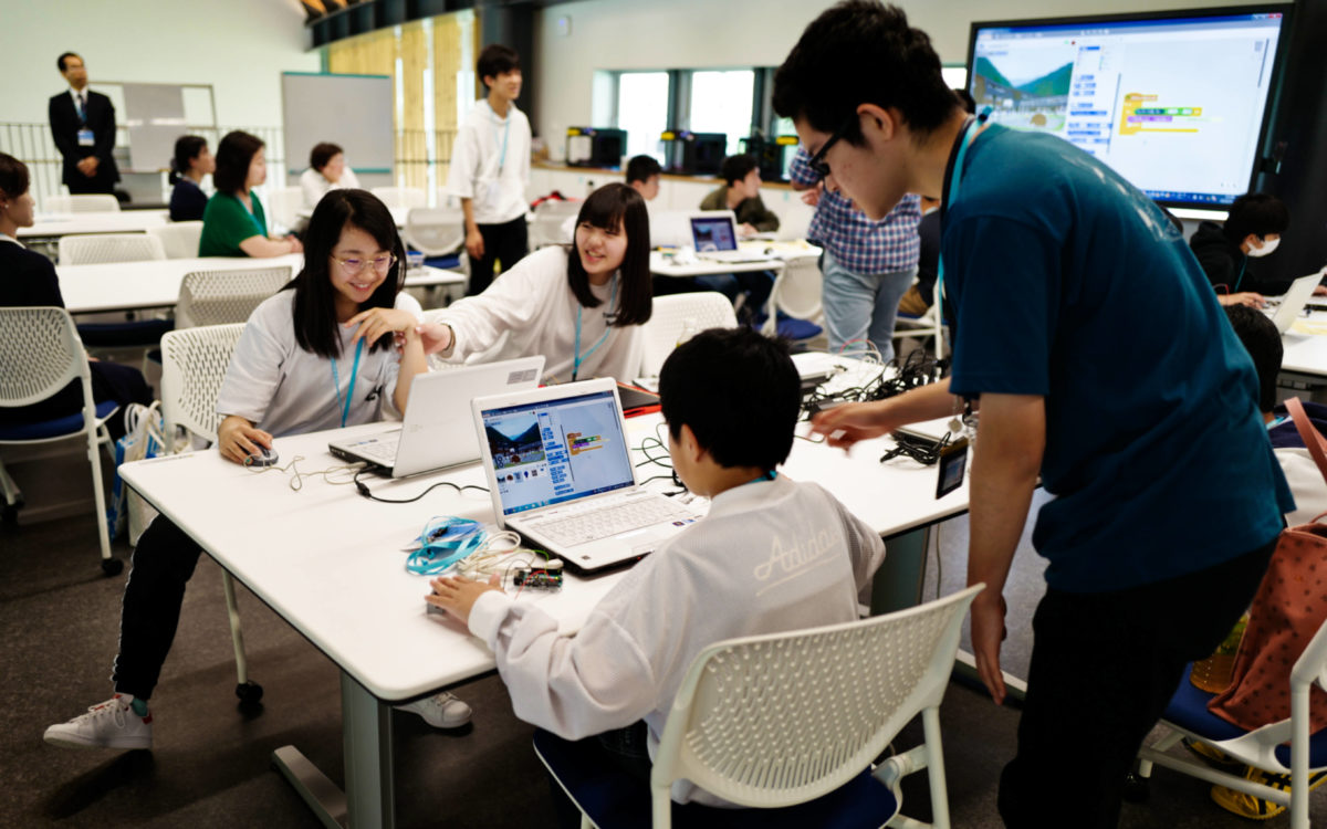 学校見学会が開催されました。