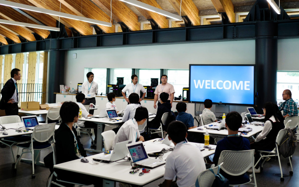 学校見学会が開催されました。
