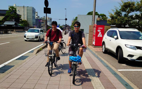 国際高専の学生が参加するSmart City Projectがレンタサイクルを使った「金沢満喫スタンプラリー」を開催します。