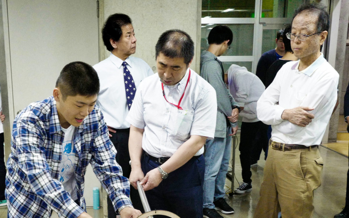 ロボコン動作審査会が開催されました。