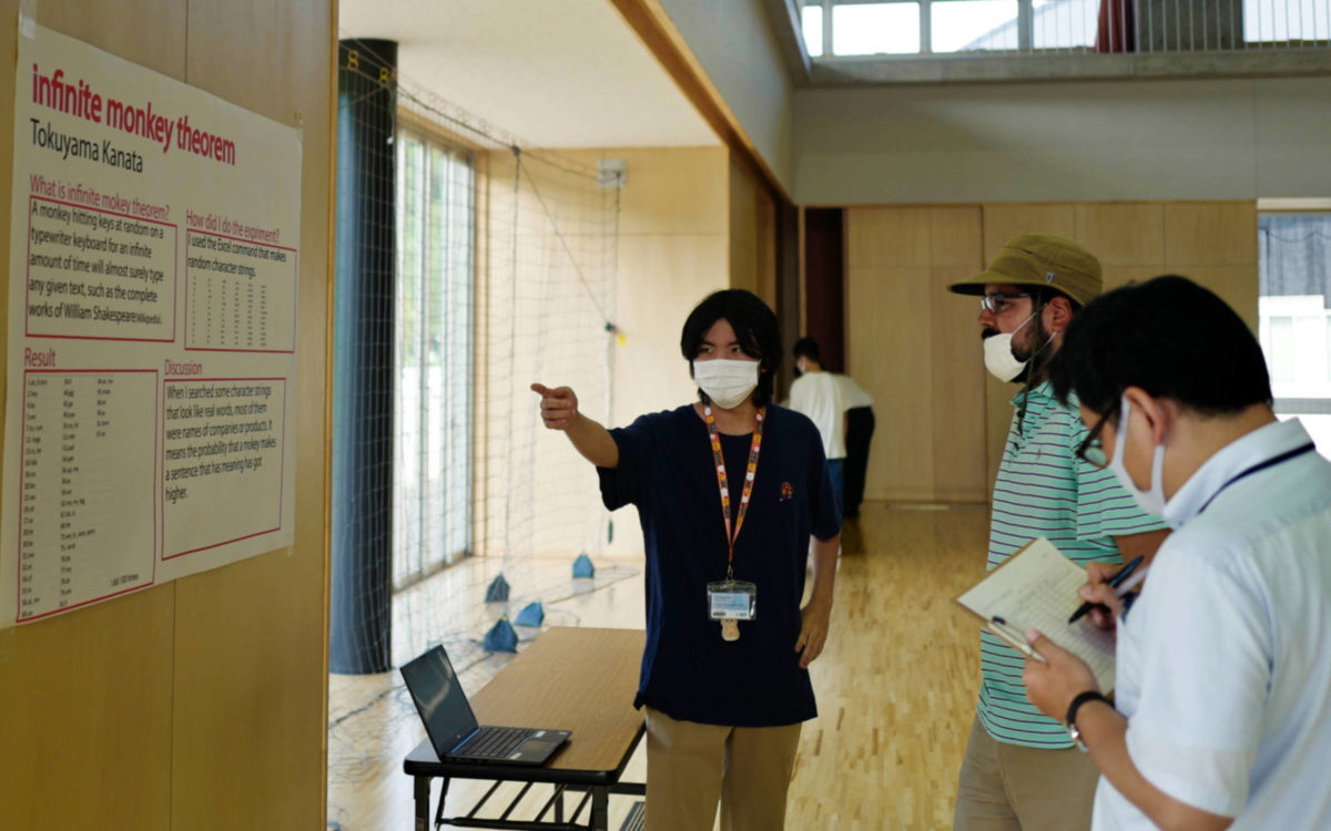1年生のSTEMフェアが開催されました。